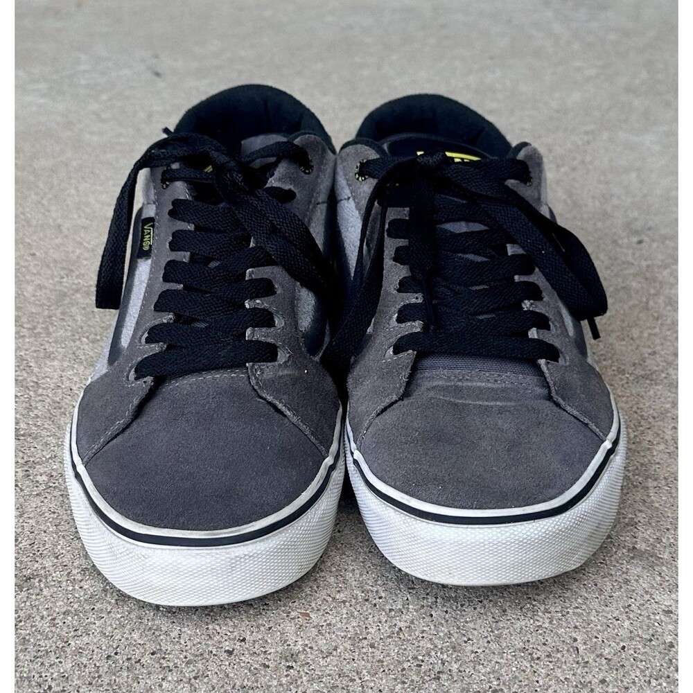 Vans Camden Deluxe Men’s Canvas Lace-Up Sneakers Gray/Black US 11 EU 44.5 - Picture 2 of 10
